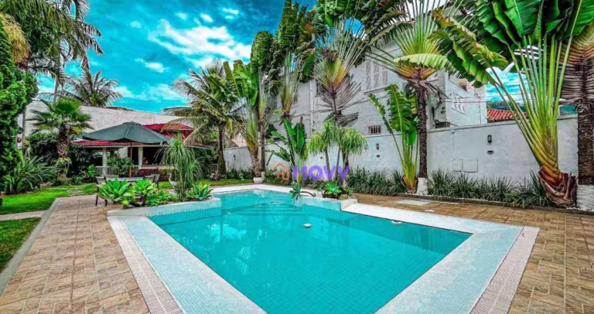 Casa com 4 dormitórios à venda, 730 m² por r$ 5.700.000,00 - são francisco - niterói/rj