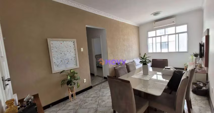 Apartamento com 3 dormitórios à venda, 88 m² por r$ 310.000,00 - fátima - niterói/rj