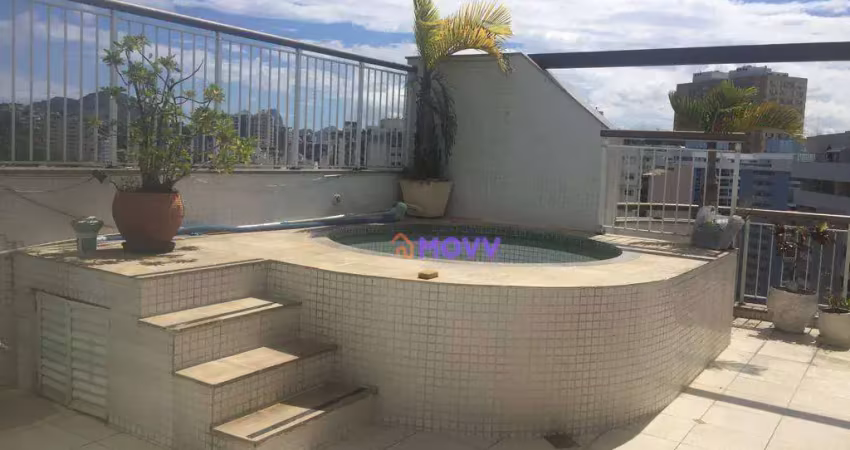 Linda Cobertura Duplex com 3 dormitórios à venda, 180 m² por R$ 1.300.000 - Icaraí - Niterói/RJ