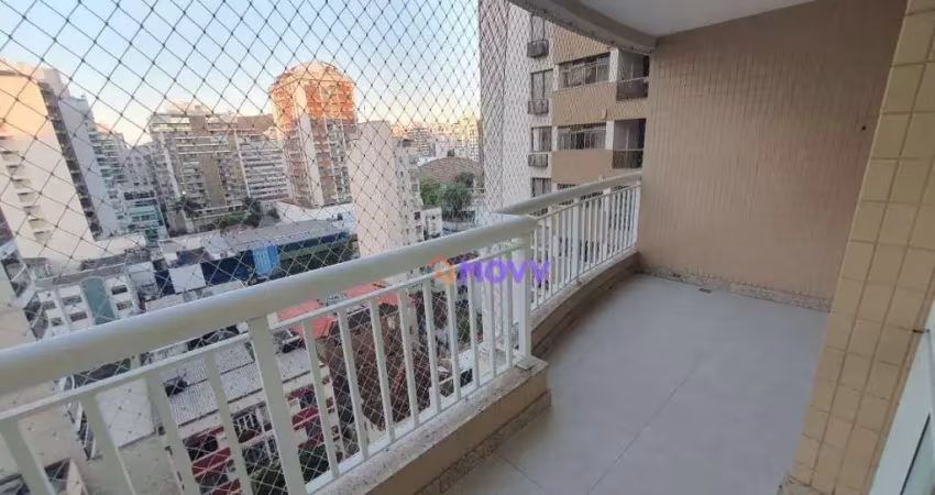 Excelente apartamento no miolo de icaraí com 3 dormitórios à venda, 100 m² por r$ 1.300.000 - icaraí - niterói/rj