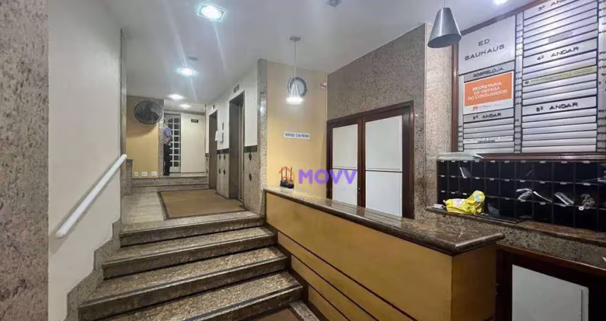 Sala comercial de 45m2 em rua movimentada do centro de niterói