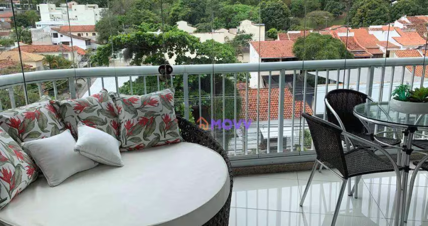 Apartamento à venda, 120 m² por r$ 1.190.000,00 - são francisco - niterói/rj