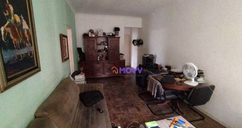 Apartamento com planta generosa no melhor ponto do ingá com 3 dormitórios à venda, 127 m² por r$ 490.000 - ingá - niterói/rj