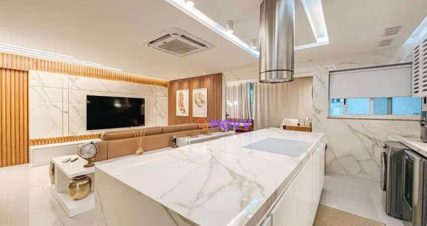 Cobertura com 3 dormitórios à venda, 168 m² por r$ 2.300.000,00 - itacoatiara - niterói/rj