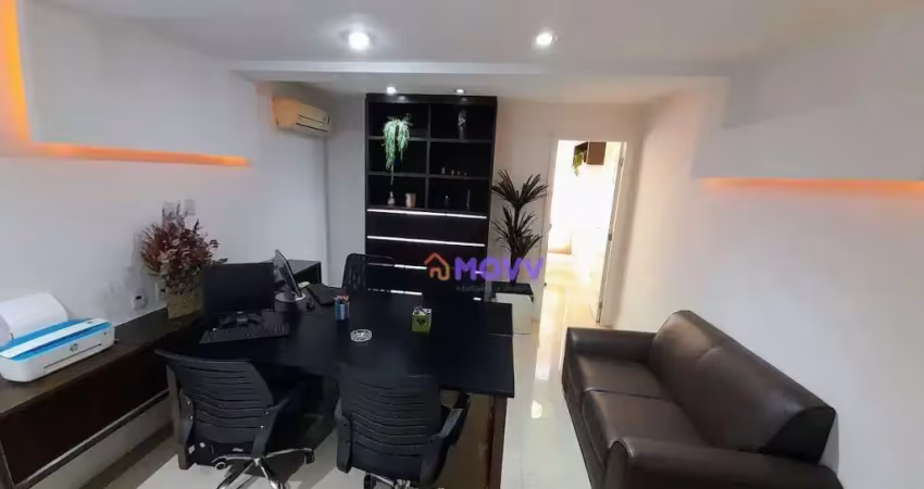 Sala à venda, 82 m² por r$ 260.000,00 - centro - niterói/rj