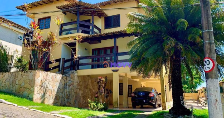 Casa em condomínio fechado com 4 quartos à venda na Estrada Washington Luís, Sapê, Niterói