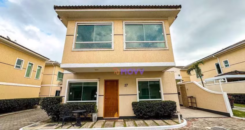 Casa com 3 dormitórios à venda, 120 m² por r$ 640.000,00 - serra grande - niterói/rj