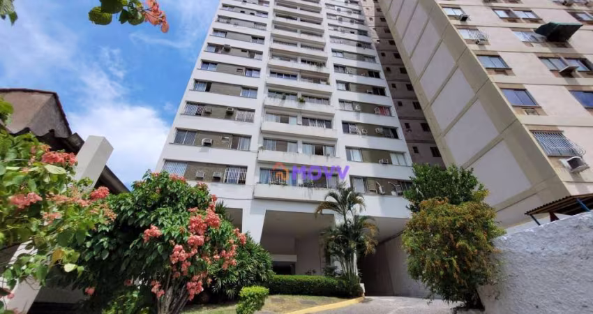 Apartamento de 2 quartos com vaga e dependência completa a venda em Santa Rosa - Niterói