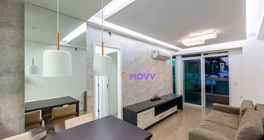 Apartamento com 2 dormitórios para alugar, 100 m² por R$ 6.233,00/mês - São Francisco - Niterói/RJ