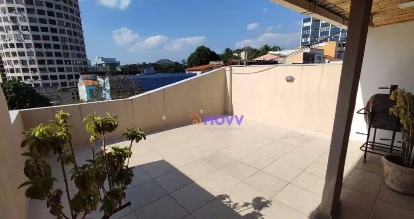 Sobrado com 2 quartos, varandão à venda, 80 m² por r$ 330.000 - centro - niterói/rj