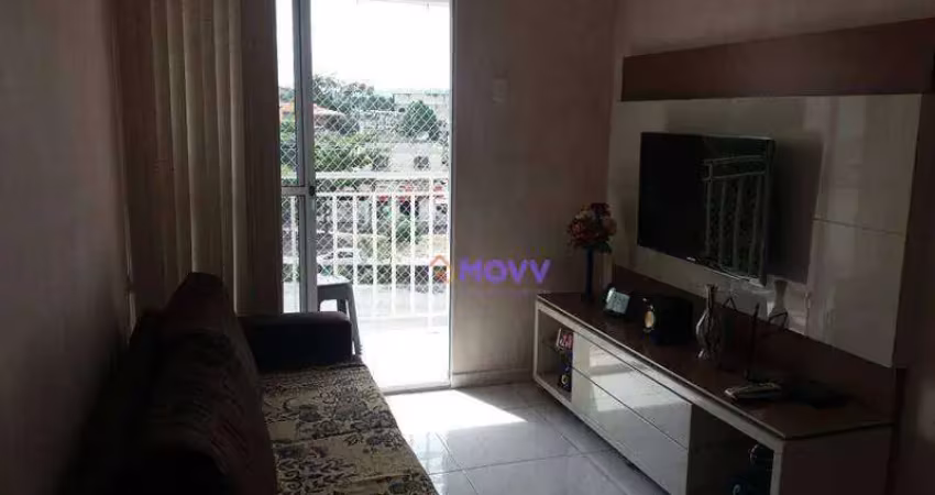 Apartamento à venda, 52 m² por r$ 210.000,00 - colubande - são gonçalo/rj