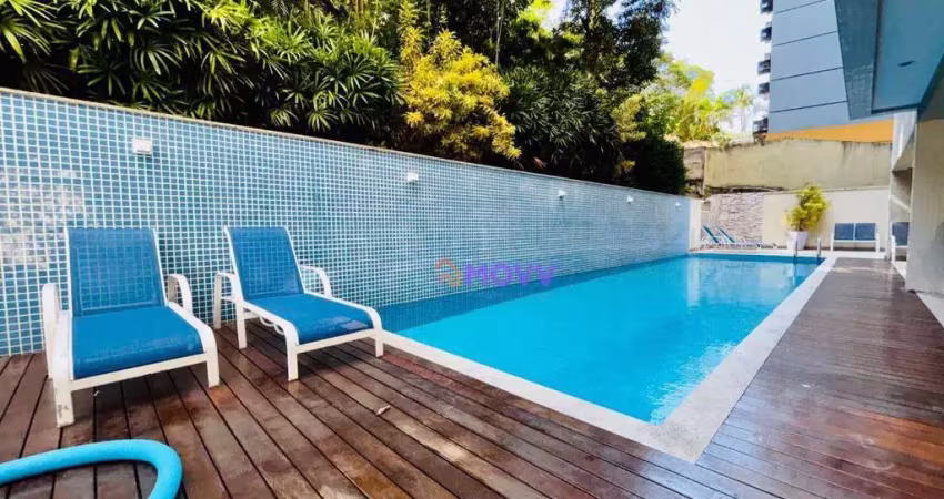 Apartamento de 2 quartos com suíte, vaga, varanda e lazer completo a venda em santa rosa - niterói