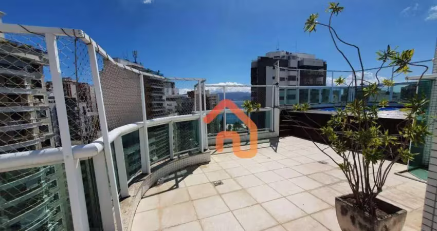 Cobertura com 3 dormitórios à venda, 246 m² por R$ 2.400.000,00 - Icaraí - Niterói/RJ