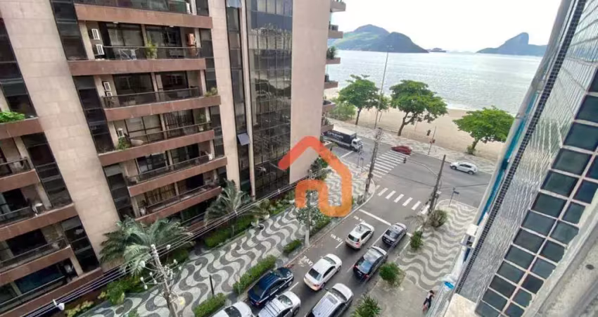 Apartamento com 2 quartos, dependência completa à venda, 67 m² por r$ 549.000 - icaraí - niterói/rj