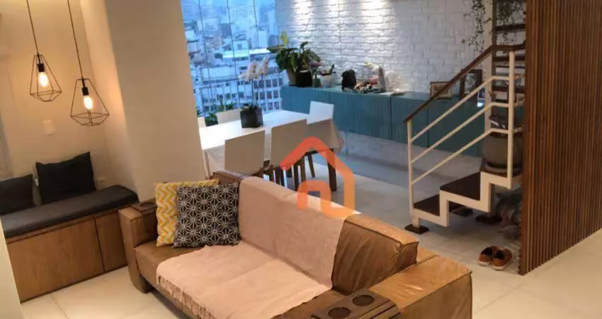 Cobertura à venda, 185 m² por R$ 1.600.000,00 - Icaraí - Niterói/RJ