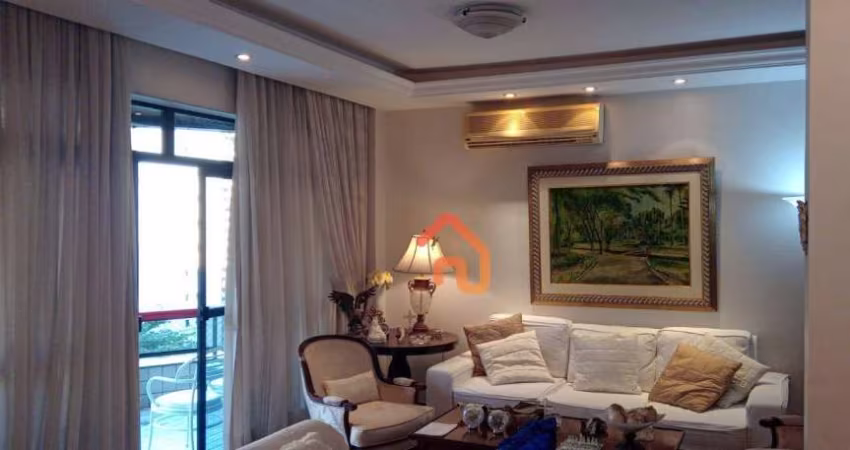 Apartamento com 4 dormitórios à venda, 250 m² por R$ 1.500.000,00 - Icaraí - Niterói/RJ