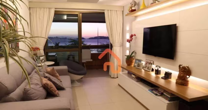 Apartamento com 3 dormitórios à venda, 125 m² por R$ 1.790.000,00 - Charitas - Niterói/RJ
