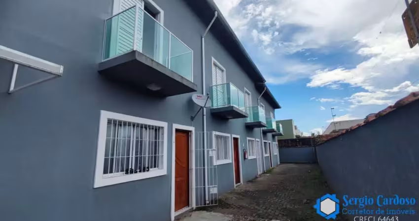 Sobrado em condominio fechado cibratel 2 -lado praia-2 quartos -itanhaem/sp