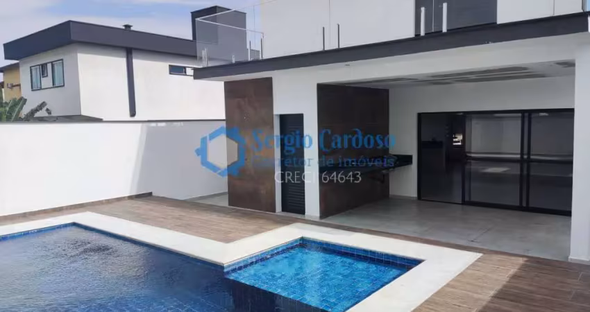 Sobrado 3 quartos 2 suítes  pé na areia  condominio alto padrão itanhaém sp