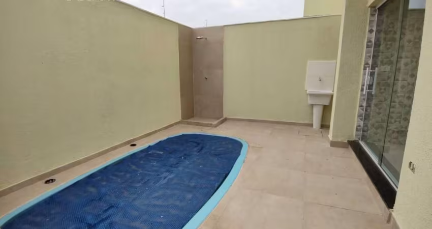 SOBRADO CONDOMINIO  2 SUITES COM PISCINA 600M DO MAR ITANHAÉM SP