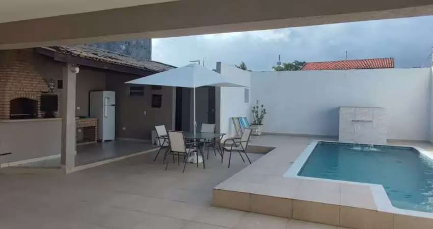 Sobradão vistamar 3 suítes piscina e espaço gourmet itanhaém sp