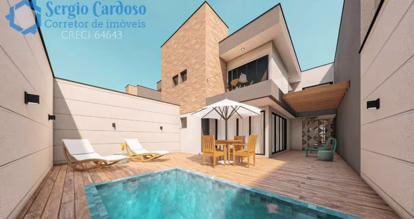 LANÇAMENTO PÉ  AREIA 3 QUARTOS  3 SUÍTES  VISTA MAR  PISCINA  ITANHAÉM SP