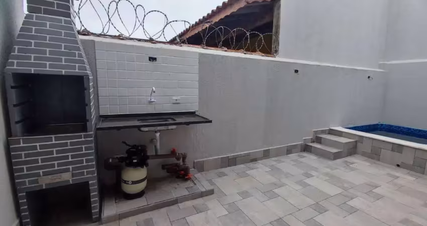 Ultima unidade! casa nova mobiliada com piscina privativa e mezanino