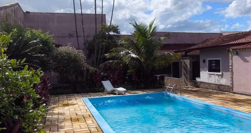 CASA 2 QUARTOS LINDA ÁREA DE LAZER T= 600M2 400M MAR ITANHAÉM
