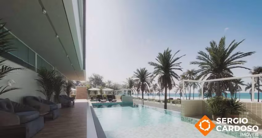 Apartamento frente mar centro itanhaem 2 e 3 dormitórios - lazer completo!