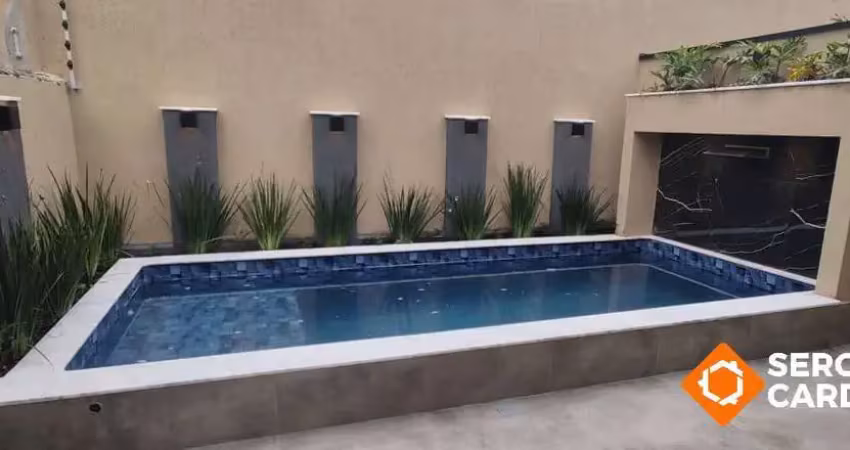 Lançamento! super moderna iluminação em led e piscina com banco molhado!