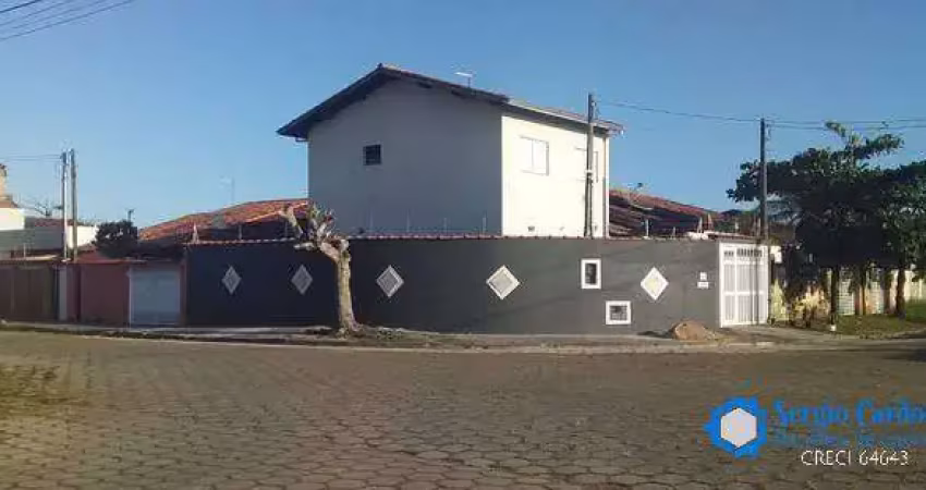 Sobrado na praia 600m do mar! 3 quartos - balneario tupy itanhaém/sp