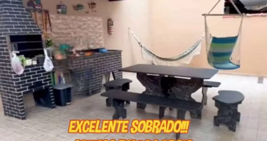 SOBRADO 2 SUITES  50M DO POCINHO DE ANCHIETA ITANHAÉM/SP