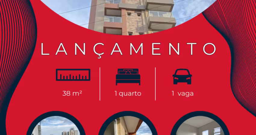 Oportunidade! LANÇAMENTO 1 DORMITÓRIO BAIRRO BOQUEIRÃO
