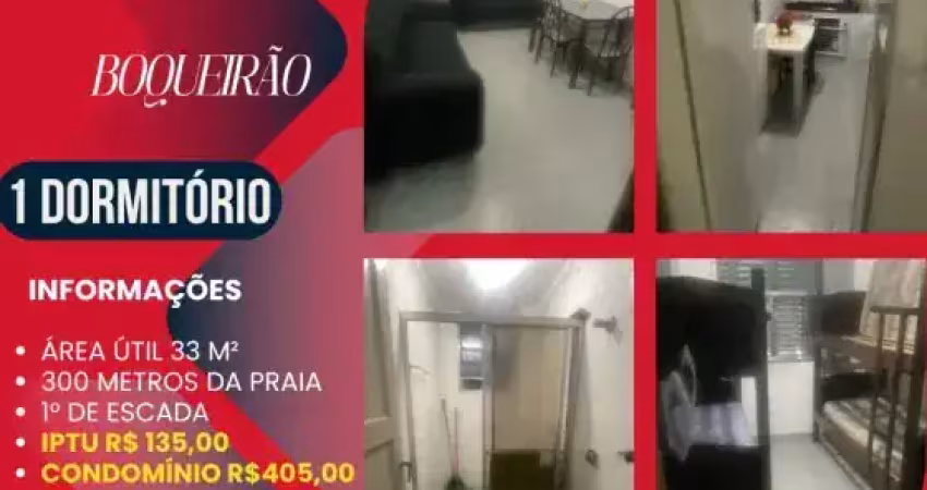 Apartamento 1 dormitório no maior centro comercial de praia grande