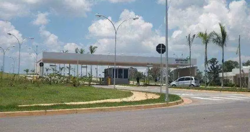 Terreno em condomínio, 450,35m², à venda em votorantim, alphaville nova esplanada 3
