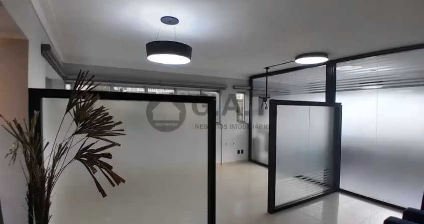 Aluguel de sala comercial de alto padrão em condomínio no parque campolim, sorocaba-sp: 1 sala, 2 banheiros, 1 vaga, 90m².