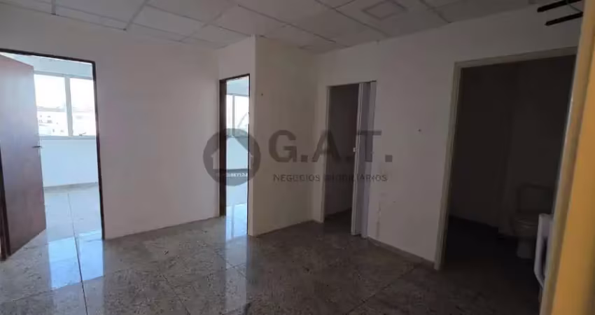Sala comercial em condomínio para locação em sorocaba-sp, jardim vergueiro: 1 sala, 2 banheiros, 1 vaga, 49m².