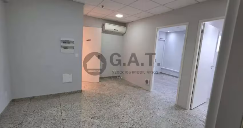 Sala comercial em condomínio para locação em sorocaba-sp, jardim vergueiro: 1 sala, 2 banheiros, 1 vaga, 49m².