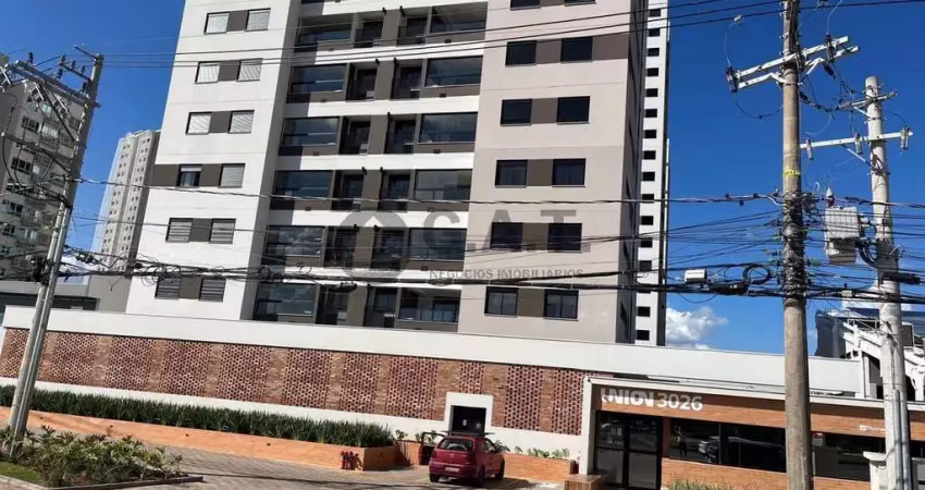 Aluguel de apartamento de 1 quarto na além ponte, sorocaba-sp: 1 sala, 1 banheiro, 1 vaga de garagem, 48 m².