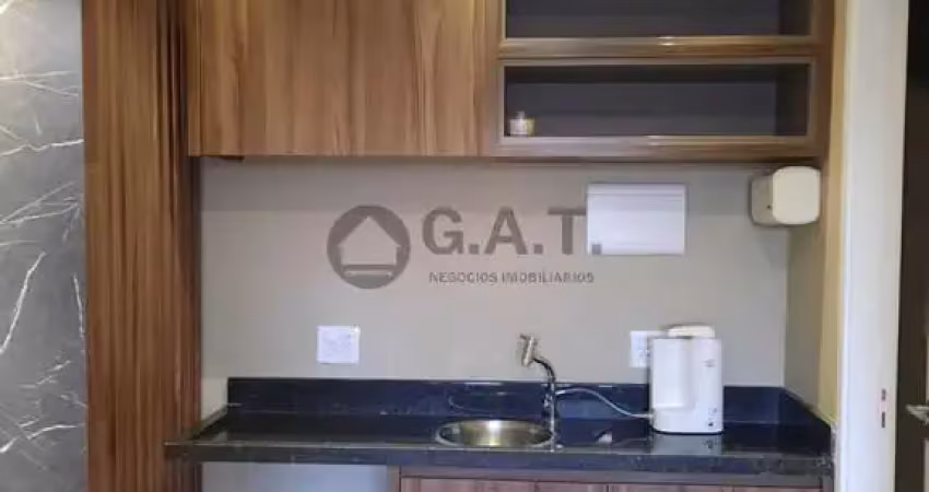 Sala comercial para locação em condomínio no bairro boa vista em sorocaba-sp: 1 sala, 2 banheiros, 1 vaga - 43,00m².
