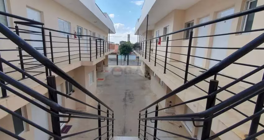 Kitnet de alto padrão em condomínio no jardim capitão, sorocaba-sp: 1 quarto, 1 sala, 1 banheiro, 1 vaga de garagem, 43,62 m².