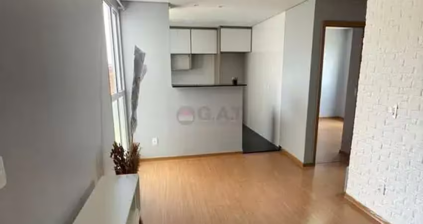 Excelente apartamento para locação na vila guilherme, votorantim-sp: 2 quartos, 1 sala, 1 banheiro, 1 vaga de garagem, 50m²