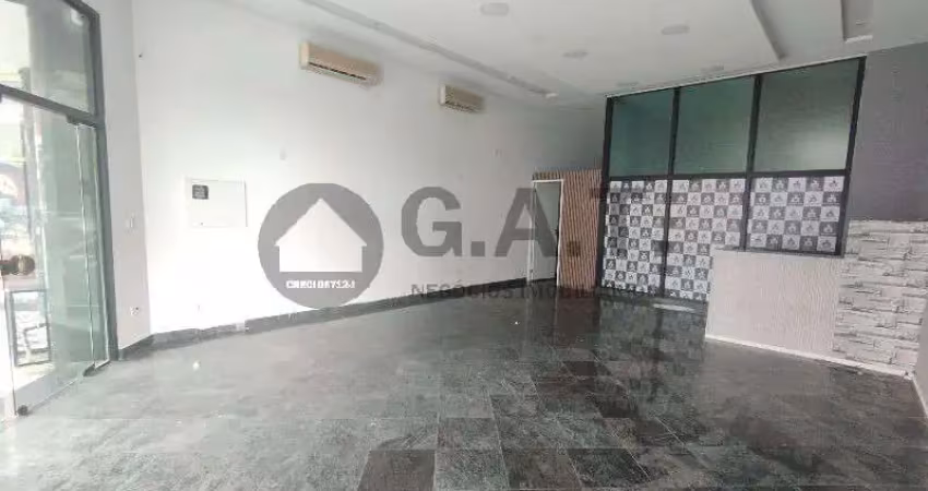 Salão comercial para locação no centro de sorocaba-sp: 2 salas, 1 banheiro, 95,64 m² de área.