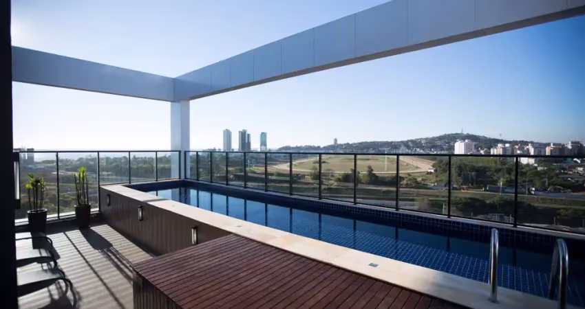 Apartamento semi mobiliado 100m², 3 dormitórios sendo uma suíte, bem ensolarado, total infraestrutura