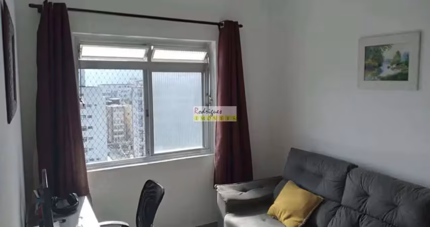 Apto 1 dorm, vista livre, perto da praia centro, sv