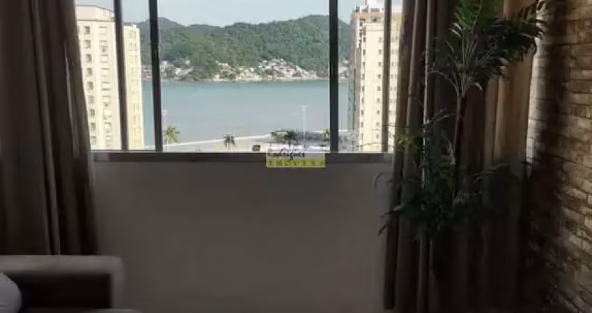 Apartamento com 2 quartos, centro, são vicente - r$ 350 mil, cod: 4133