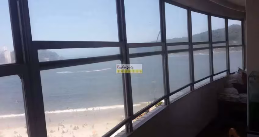 Apto 3 dorm - suite - vista mar - gonzaguinha/sv - 141 metros