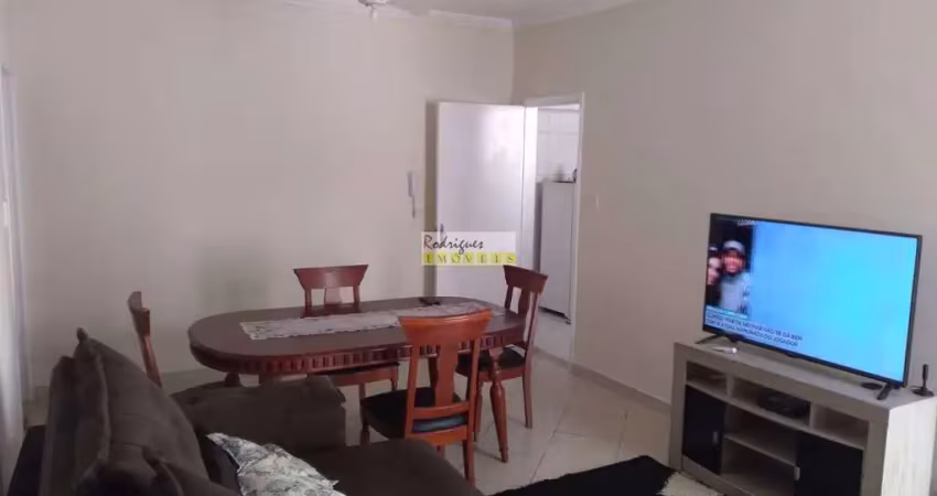 Apto grande mobiliado 2 dorms, itararé, sv r$ 530 mil