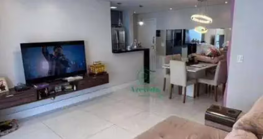 Apartamento com 2 dormitórios à venda, 83 m² por r$ 780.000,00 - jardim flor da montanha - guarulhos/sp