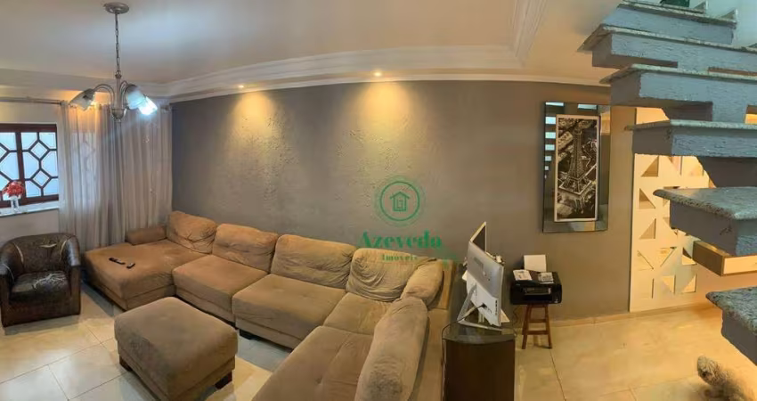 Sobrado com 3 dormitórios à venda, 180 m² por R$ 950.000,00 - Vila Moreira - Guarulhos/SP